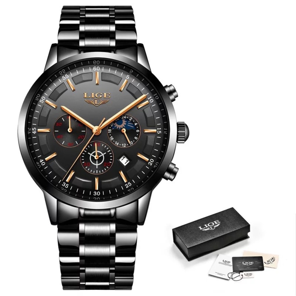 Lige Men's Watch